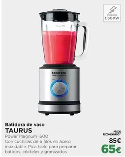 Taurus - Batidora De Vaso