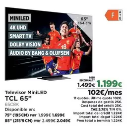 TCL - Televisor Miniled