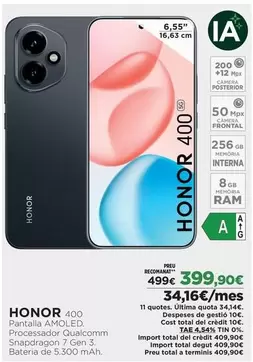 Honor - Panenta Amúled