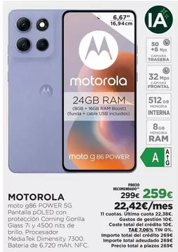 Motorola - Moto G86 Power 5g