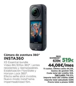 Insta360 - Camara De Aventura 360
