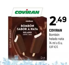 coviran - Bombon Helado Nata