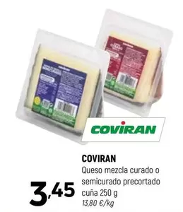 coviran - Queso Mezcla Curado O Semicurado Precortado