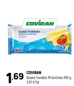 coviran - Queso Fundido 16 Lonchas