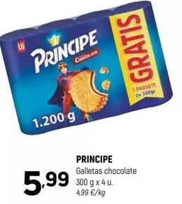 Lu - Principe Galletas Chocolate