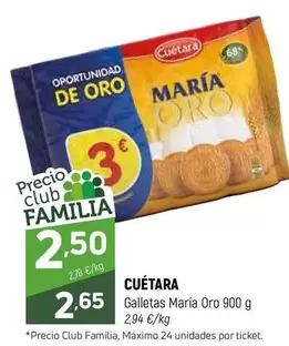 Cuétara - Galletas Maria Oro