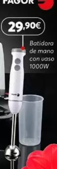 Batidora De Mano Con Vaso 1000w