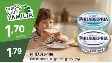 Philadelphia - Queso Natural O Light