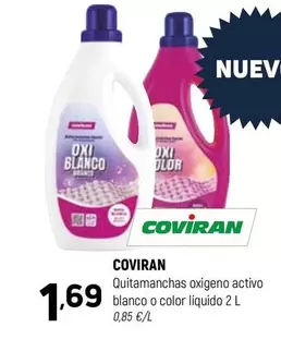Coviran - Quitamanchas Oxigeno Activo Blanco O Color Liquido