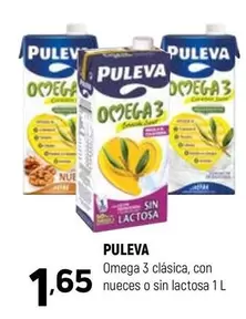 Puleva - Omega 3 Clásica, Con Nueces O Sin Lactosa