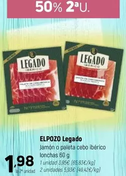 elpozo - Jamon O Paleta Cebo Iberico Lonchas