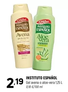 Instituto Español - Gel Avena O Aloe-Vera