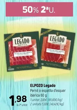 elpozo - Pernil O Espatlla D'esquer Iberica