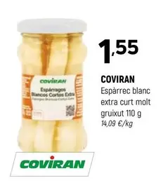 coviran - Espárraco Blanc Extra Curt Molt Gruixut