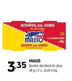 Massó - Bonitol Del Nord Oli Oliva