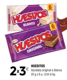Huesitos - Xocolata Original O Blanca