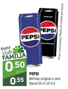 pepsi - Refresc Original O Zero