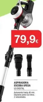 Ufesa - Aspiradora Escoba