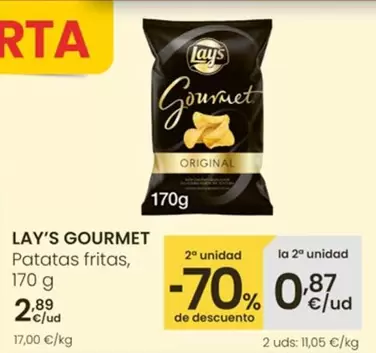 Lay's - Gourmet Patatas Fritas 