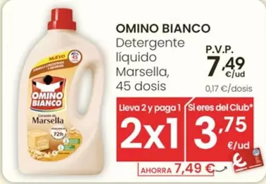 Omino Bianco - Detergente Líquido Marsella