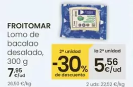 Froitomar - Lomo De Bacalao Desalado