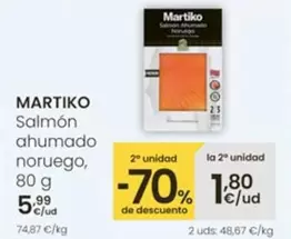 Martiko - Salmón Ahumado Noruego