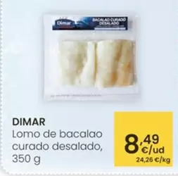 Dimar - Lomo De Bacalao Curado Desalado