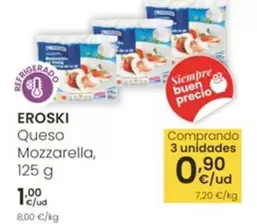 Eroski - Queso Mozzarella