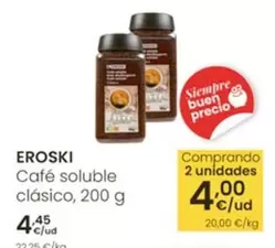 Eroski - Cafe Soluble Clasico
