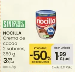 Nocilla - Crema De Cacao 2 Sabores