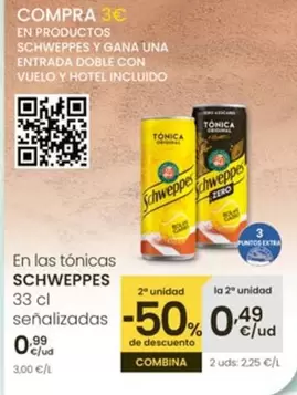 Schweppes - En lasTónicas Senalizados