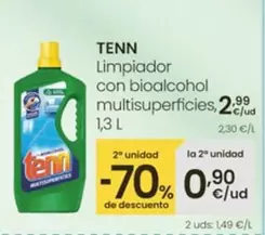 Tenn - Limpiador Con Bioalcohol Multisuperficies