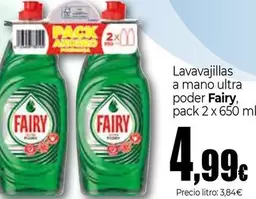 Fairy - Lavavajillas A Mano Ultra Poder