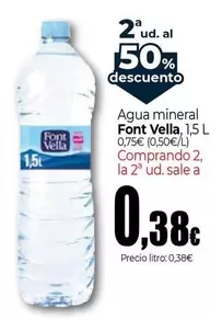 Font Vella - Agua mineral
