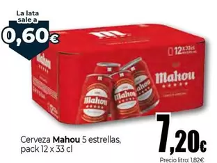Mahou - Cerveza 5 Estrella