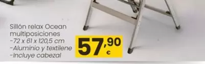 Sillón Relax Ocean Multiposiciones