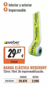 weber - Banda Elástica