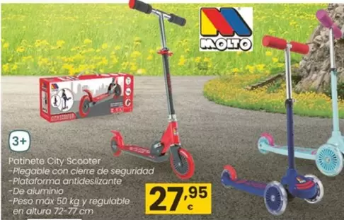 Molto - Patinete City Scooter