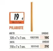 haya - Pilarote Abeto