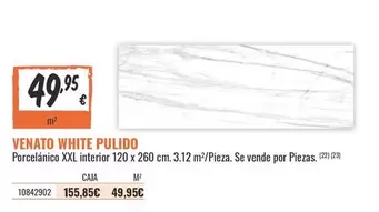 White - Venato Pulido