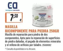 Masilla Bicomponente Para Piedra