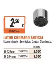 Laton Cromado Antical