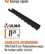 Canaleta Hydromini