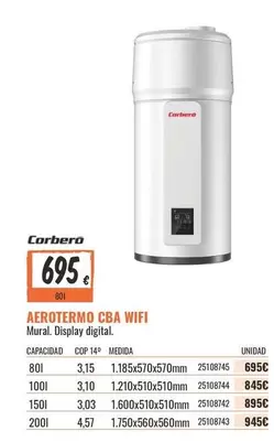 Corberó - Aerotermo Cba Wifi