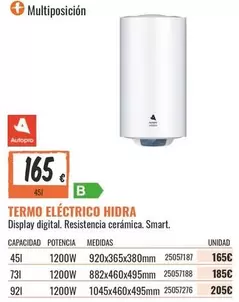 Termo Electrico Hidra