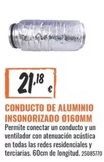Conciucto De Aluminio Insonorizado