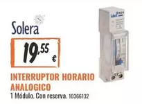 Solera - Interruptor