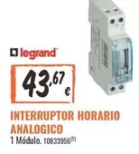 Legrand - Interruptor Horario Analogico