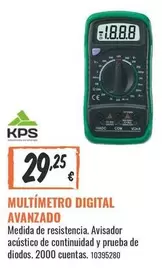 Multimetro Digital Avanzado