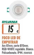 sylvania - Foco Led De Empotrar